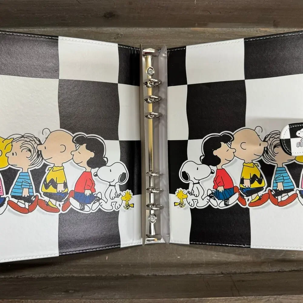 Peanuts Snoopy A5 Binder w/ matching paper